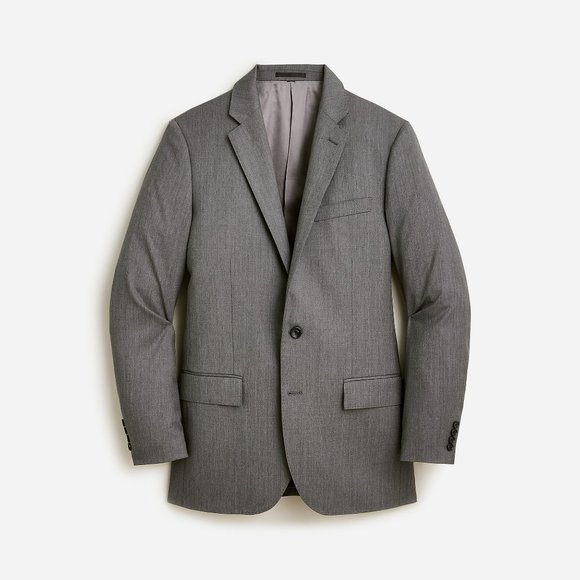 NWT J. Crew Ludlow Slim-fit Suit Jacket with Double Vent in Loro Piana Wool 44R - Picture 6 of 6